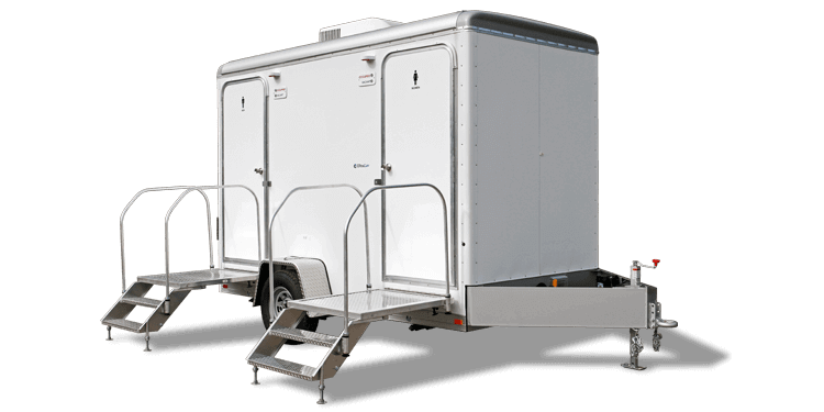 Luxury Restroom Trailer Rentals Dekalb IL